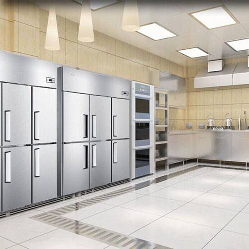 商用不锈钢厨房冰柜饭店酒店立式双温大冷柜商用冰箱SL-1450C3D3
