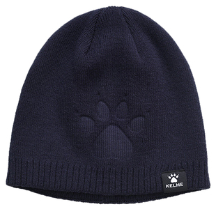 KELME卡尔美秋冬运动保暖针织帽子男女同款防寒骑行跑步休闲无檐