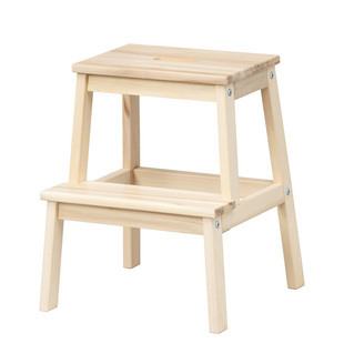 北欧踏凳 实木阶梯凳 踏脚凳 换鞋凳子登高脚踏板凳 儿童矮凳木凳