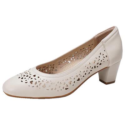 马内尔单鞋休闲镂空透气