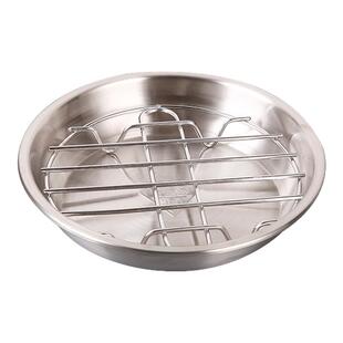 空气炸锅专用烤架可滤油加厚不锈钢支架内用架子隔层架内置内托架