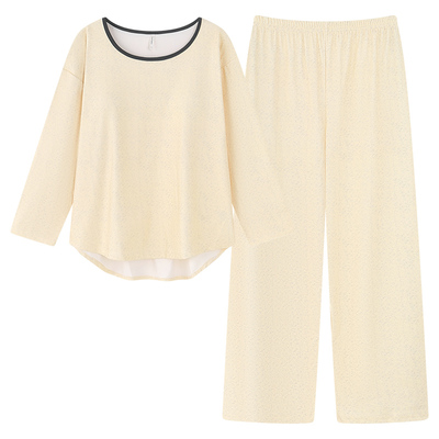 末里末保暖蓄热型德绒秋冬季睡衣