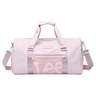 Lee短途旅行包女轻便外出斜挎包运动健身包出差大容量时尚手提包