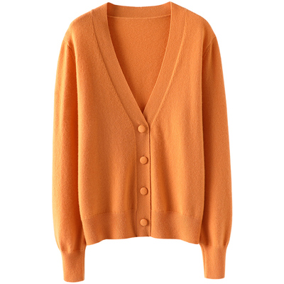 启超高端100%纯山羊绒衫