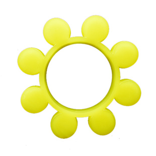 聚氨酯联轴器MT梅花垫橡胶弹性块梅花胶圈牛筋缓冲垫六角梅花垫圈