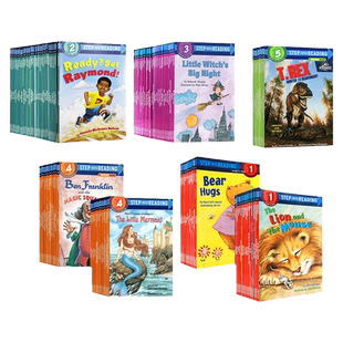 美国企鹅兰登经典分级读物 英文原版绘本 Step into reading 1 兰登英语分级阅读读物 儿童英语启蒙绘本 词汇丰富 平装 插画漂亮