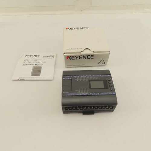 Keyence KV40DT PLC Base Unit 24 Input 16 Sink Output 24DC Ty