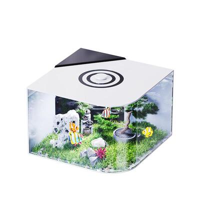 沁客厅转角亚克力桌面缸