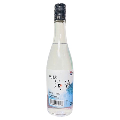 云南酒 明箐谷 纯粮清酒 瓶装 42度400mlx6瓶 小曲清香型白酒实惠