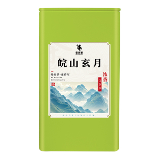 霍将军2026天柱绿茶玄月潜山茶叶正宗皖山弦月安徽特产炒青绿茶