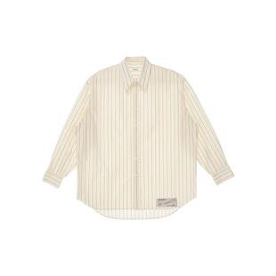 THE MEANING OF 设计师品牌 25春夏 细条纹宽松衬衫 SOLSOL买手店