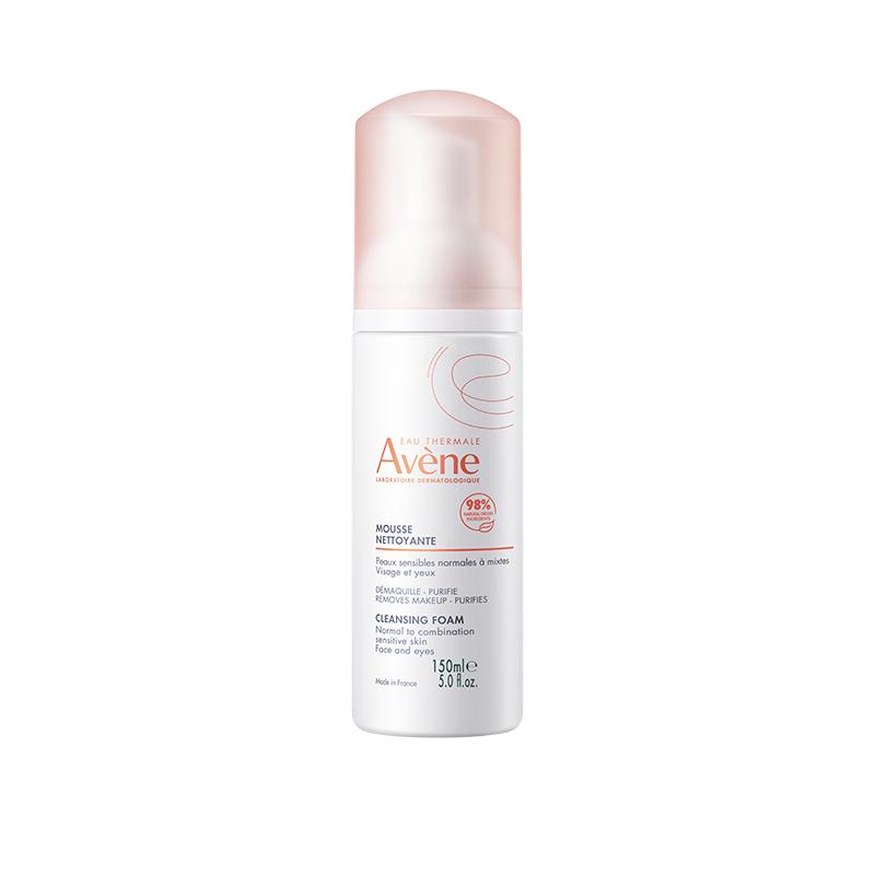 【自营】Avene/雅漾温和洁面慕斯洗面奶温和不刺激敏感肌150ml