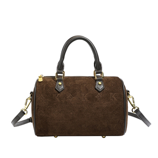 今年流行爆款包包女式2025新款超火麂皮绒枕头包高级感单肩斜挎包