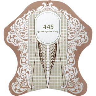 日本正品BEAUTY NAILER延长纸托水晶甲纸托指托延长甲专用纸托445