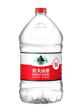 农夫山泉饮用水天然水5L*4桶*2箱