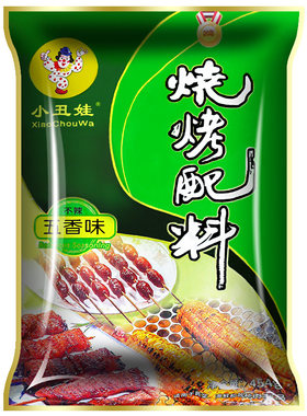 小丑娃五香味烧烤配料454克羊肉串蔬菜烧烤调料腌料撒料 提香增味