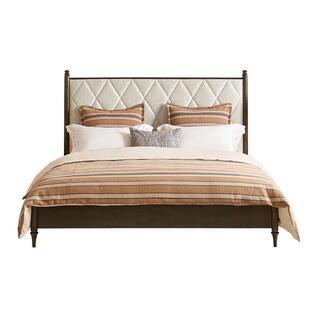 美克/恣在家【骑士】轻奢软包床实木中古风高端大气主卧双人大床