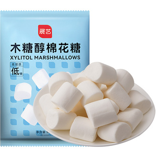 展艺木糖醇棉花糖低甜雪花酥牛轧糖奶枣奶糕专用手工家用烘焙原料