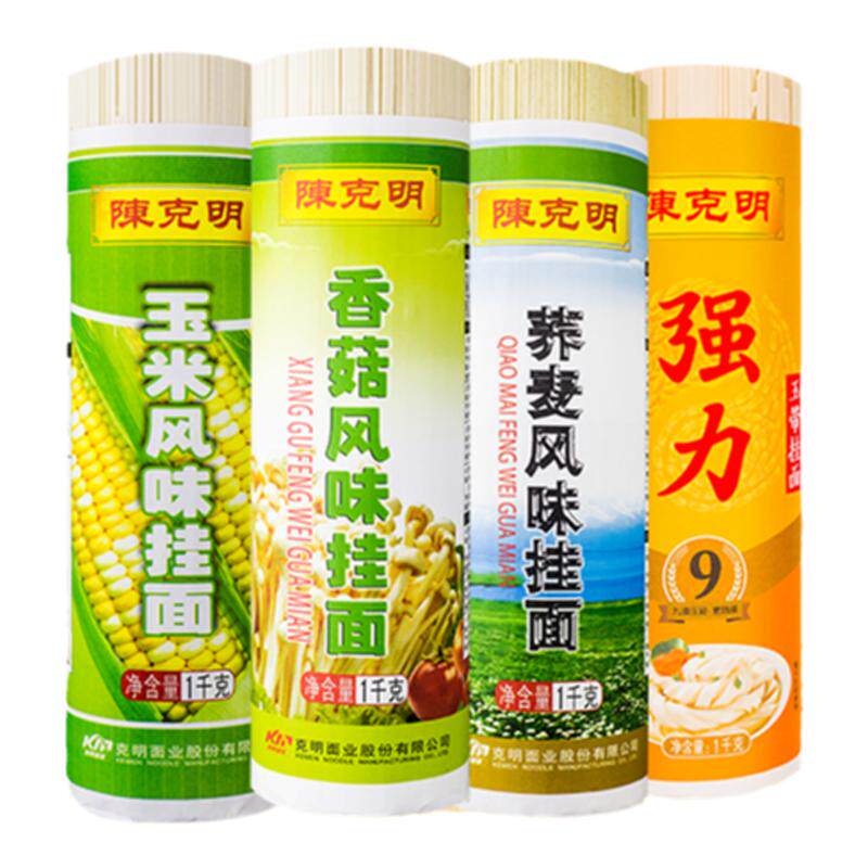 陈克明挂面玉米香菇荞麦手工速食