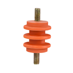 低压绝缘子M6 M8黄色绝缘柱30 40 50高 单边杆 不带杆通用配电柜