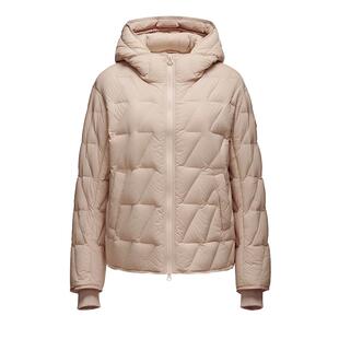 坦博尔轻薄羽绒服女短款连帽保暖休闲外套春秋季新款百搭舒适薄款