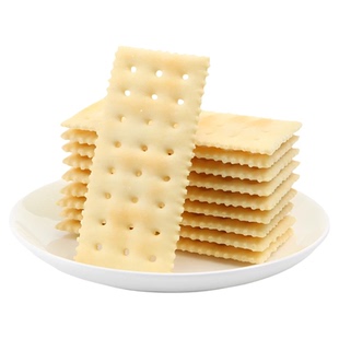 Peppito海盐苏打饼干低糖咸味碱性孕妇零食早餐梳打代餐405g