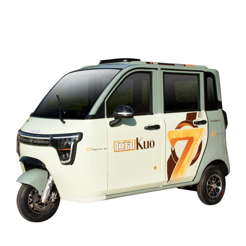 恒阔国标新款全封闭式电动三轮车