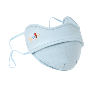 尼多熊儿童口罩男女童防寒防风防冻口罩婴幼儿冬季保暖加厚口罩