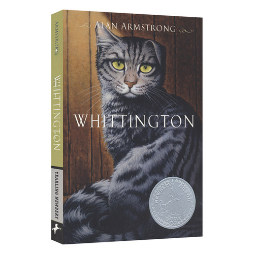 Whittington 惠灵顿传奇 英语章节书桥梁书 纽伯瑞文学银奖作品 辉丁顿传奇 儿童文学读物 青少年课外读物 英文原版进口图书
