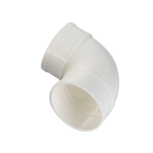50/75/110PVC排水管微偏弯头偏置弯头15度30度下水管接头管件配件