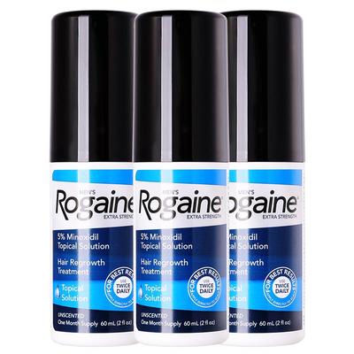 Rogaine/培健落健米诺地尔酊搽剂防脱生发液男用5%女性2%官方正品
