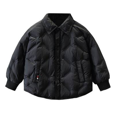 男童冬季轻薄白鸭绒羽绒服外套潮