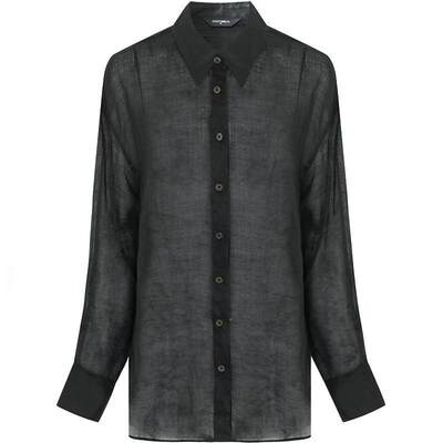 100%苎麻多穿法遮阳衬衫