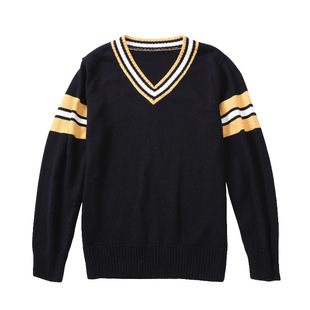 春季英伦风幼儿园服冬季毛织纯棉长袖开衫童小学生上衣班服校服