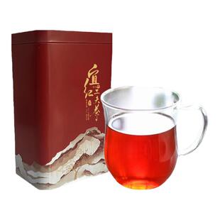 2025高山红茶 宜昌宜红工夫茶叶 五峰采花手工春茶 半斤250克罐装