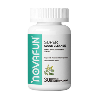 美国直邮 NOVAFUN草本植物纤维素芦荟乳杆菌益生菌胶囊30粒进口