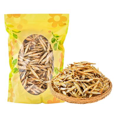 小鱼干干货淡水无盐小干鱼农家野生小河鱼干湖南火焙小鱼仔小虾米