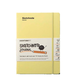 LEUCHTTURM1917德国灯塔笔记本视觉笔记指导做有趣得手账本计划本教程本【免费定制】