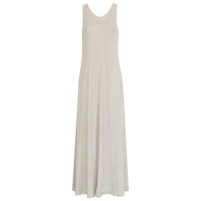 知性慵懒风银葱针织连衣裙