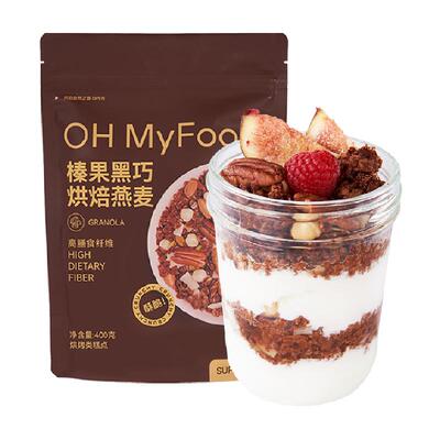 哦唛福榛果黑巧燕麦片