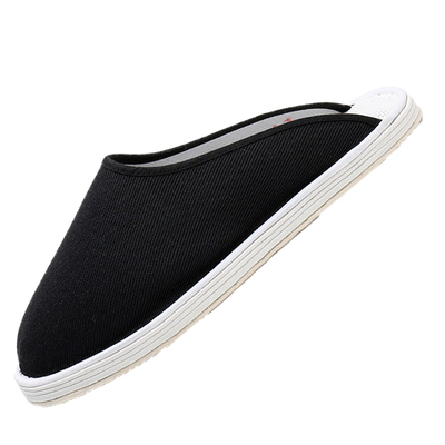 新款老北京布鞋男士半托防臭轻便