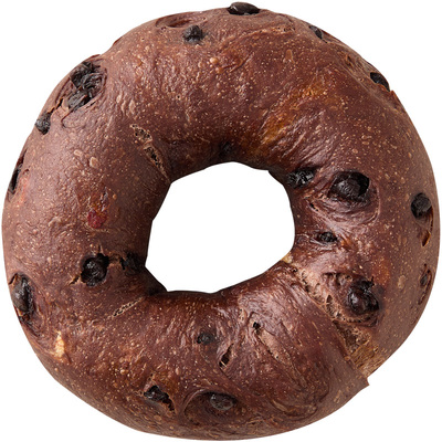 新品 梨木巷【可可双重香蕉贝果面包】手作三明治欧包早餐包代餐