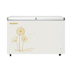 MeiLing/美菱 BCD-278AZ冰柜双温卧式家用商用大容量冷藏冷冻冷柜