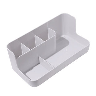 多功能大容量桌面化妆品置物架光疗笔筒棉片储物盒收纳柜美甲工具