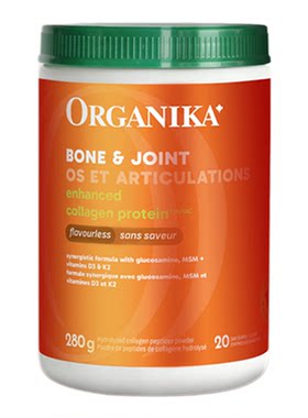 Organika小分子骨胶原蛋白肽粉护膝关节氨糖软骨素补钙维骨力280g