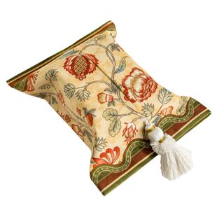 轻奢复古vintage中古风纸巾袋美式创意纸巾套客厅车用简约抽纸盒