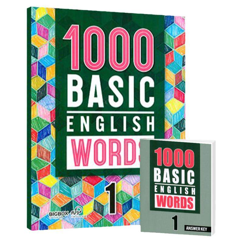 进口原版正版1000 2000 4000词Basic English Words 1/2/3/4级全套KET核心词汇教材