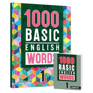 进口原版新版1000 2000 4000词Basic English Words 1/2/3/4级全套KET核心词汇教材 剑桥少儿YLE备考基础英语小学英语单词适用词典
