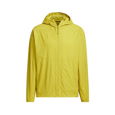 adidas阿迪达斯连帽外套夏男配口袋户外跑步梭织夹克 JZ8402