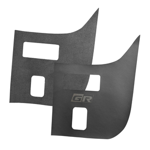 适用于斯巴鲁新款BRZ丰田GR86翻毛皮内饰改装座椅加热开关贴装饰